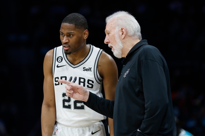 Malaki Branham Gregg Popovich